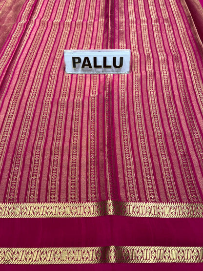 Pure Mysore Silk Saree.