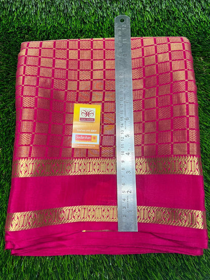 Pure Mysore Silk Saree.