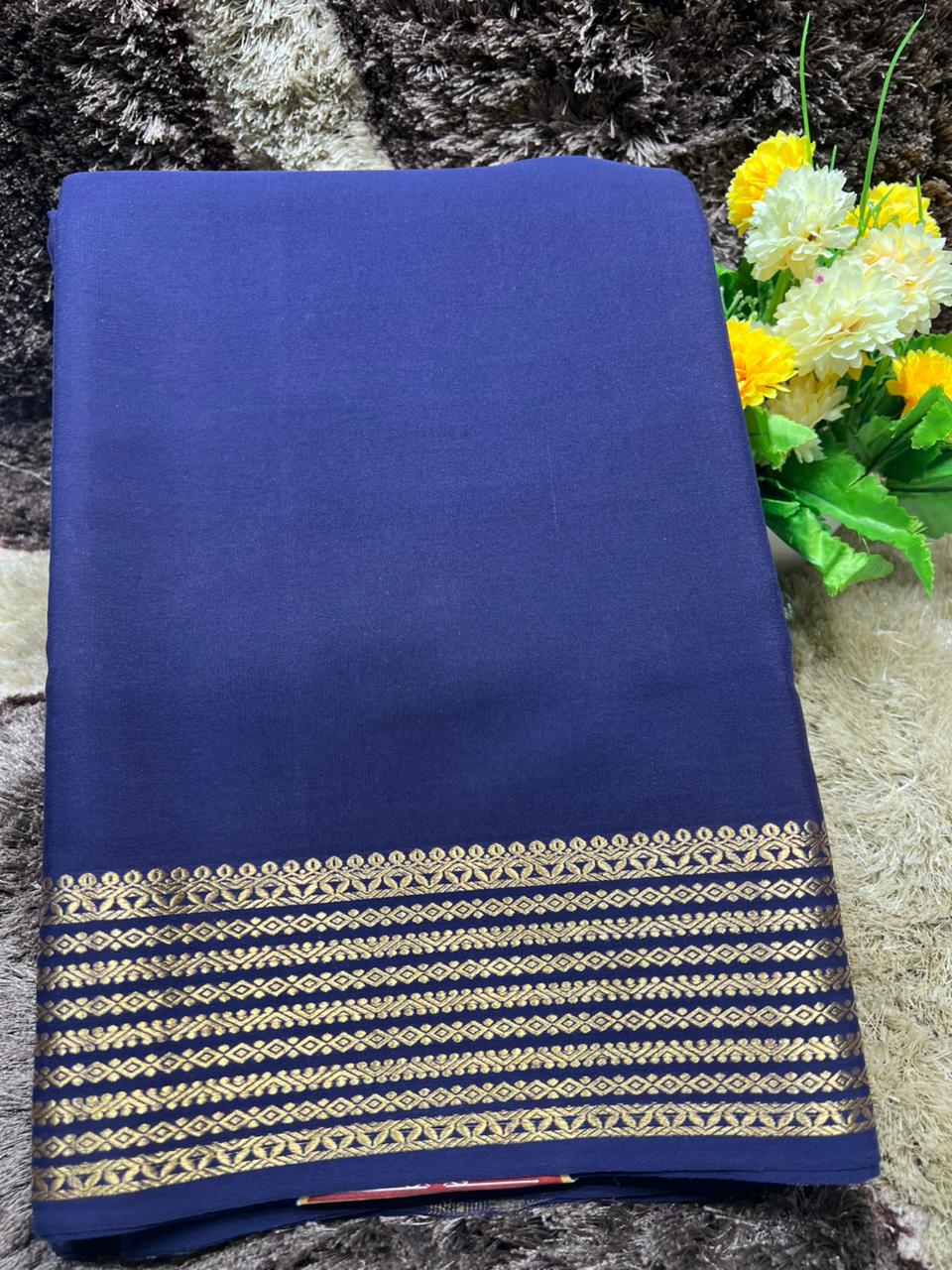 Pure Mysore Silk Saree.