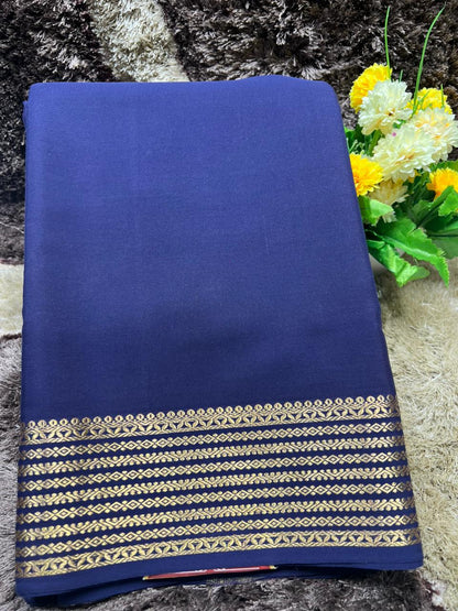 Pure Mysore Silk Saree.