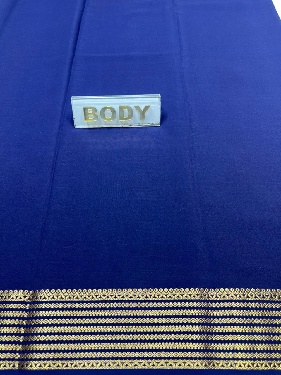 Pure Mysore Silk Saree.