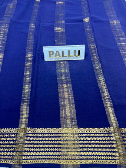 Pure Mysore Silk Saree.
