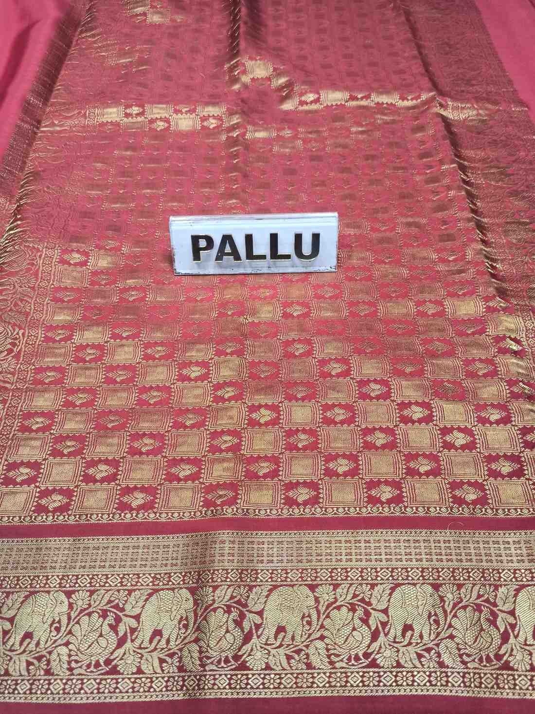 Pure Mysore Silk Saree.