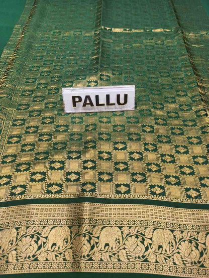 Pure Mysore Silk Saree.
