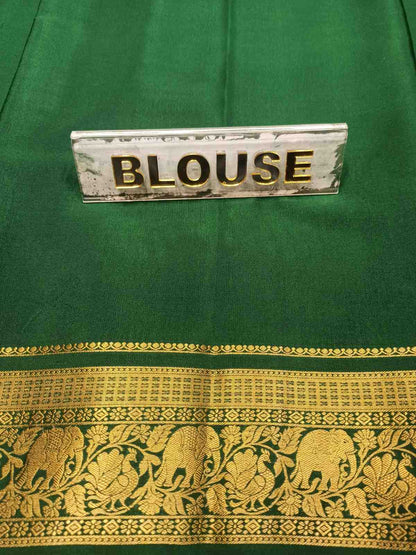 Pure Mysore Silk Saree.