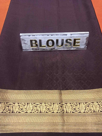 Pure Mysore Silk Saree.