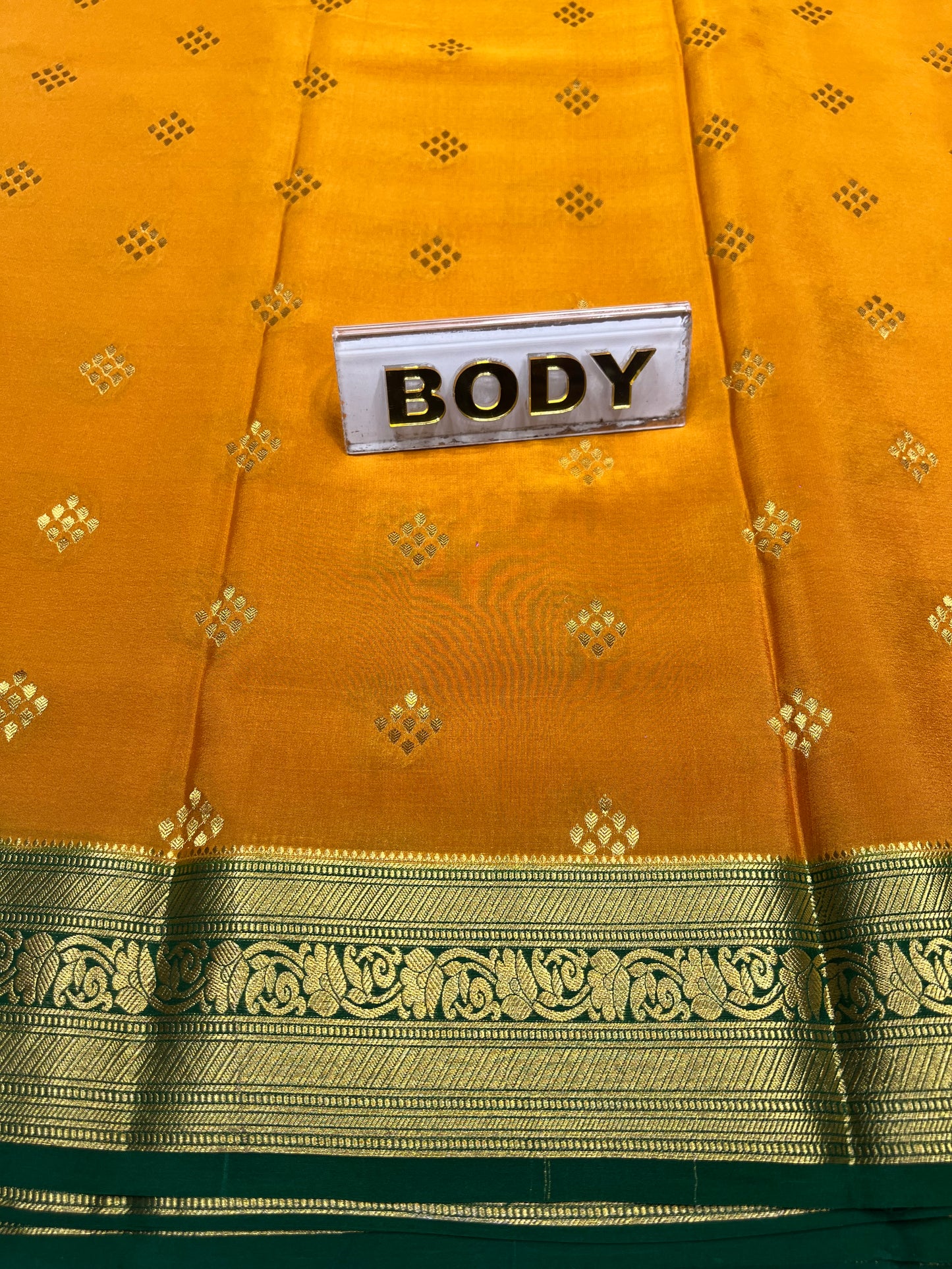 Pure Mysore Silk Saree.