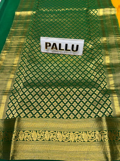 Pure Mysore Silk Saree.