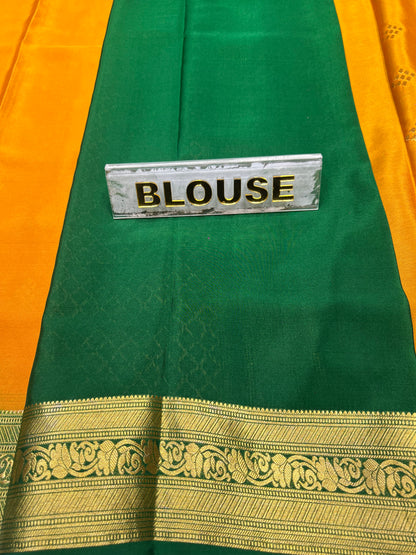 Pure Mysore Silk Saree.