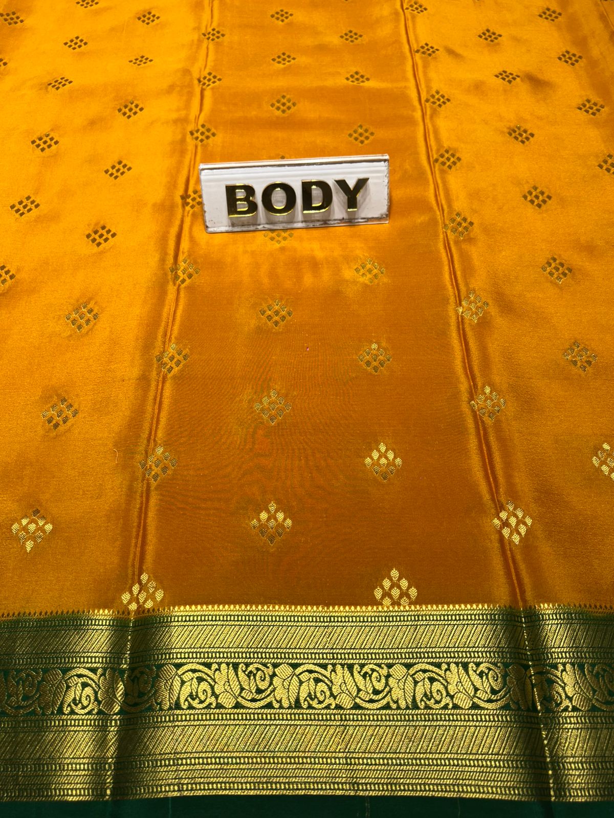 Pure Mysore Silk Saree.