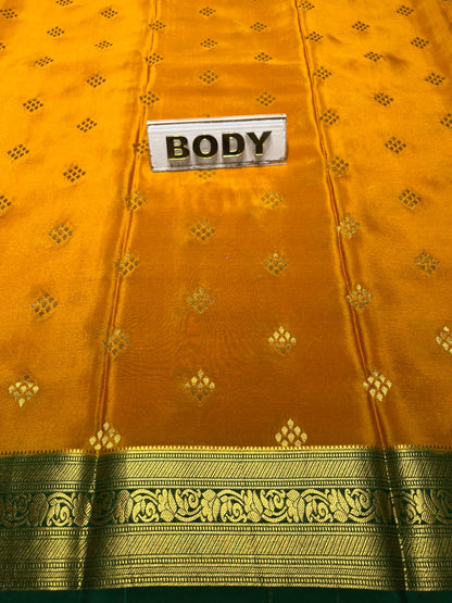 Pure Mysore Silk Saree.