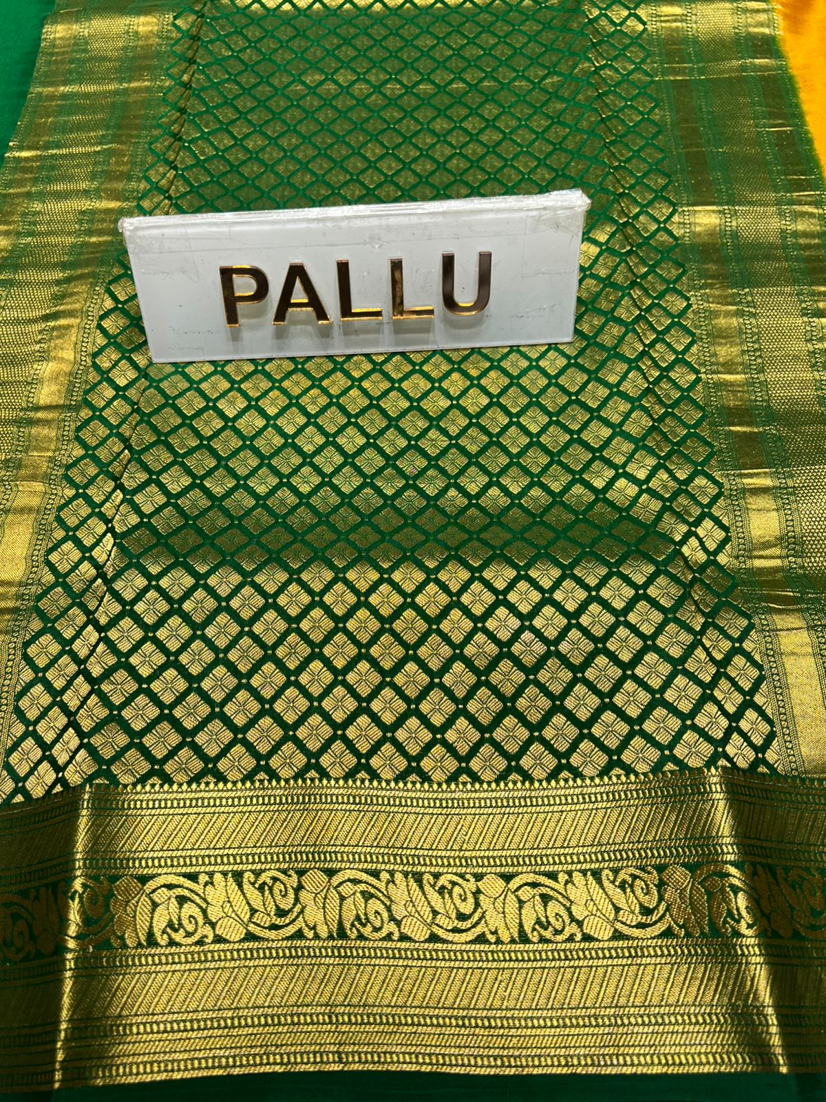 Pure Mysore Silk Saree.