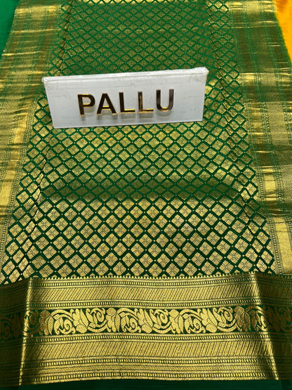 Pure Mysore Silk Saree.