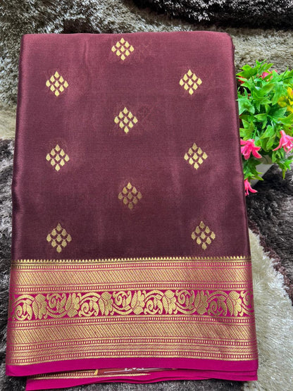 Pure Mysore Silk Saree.