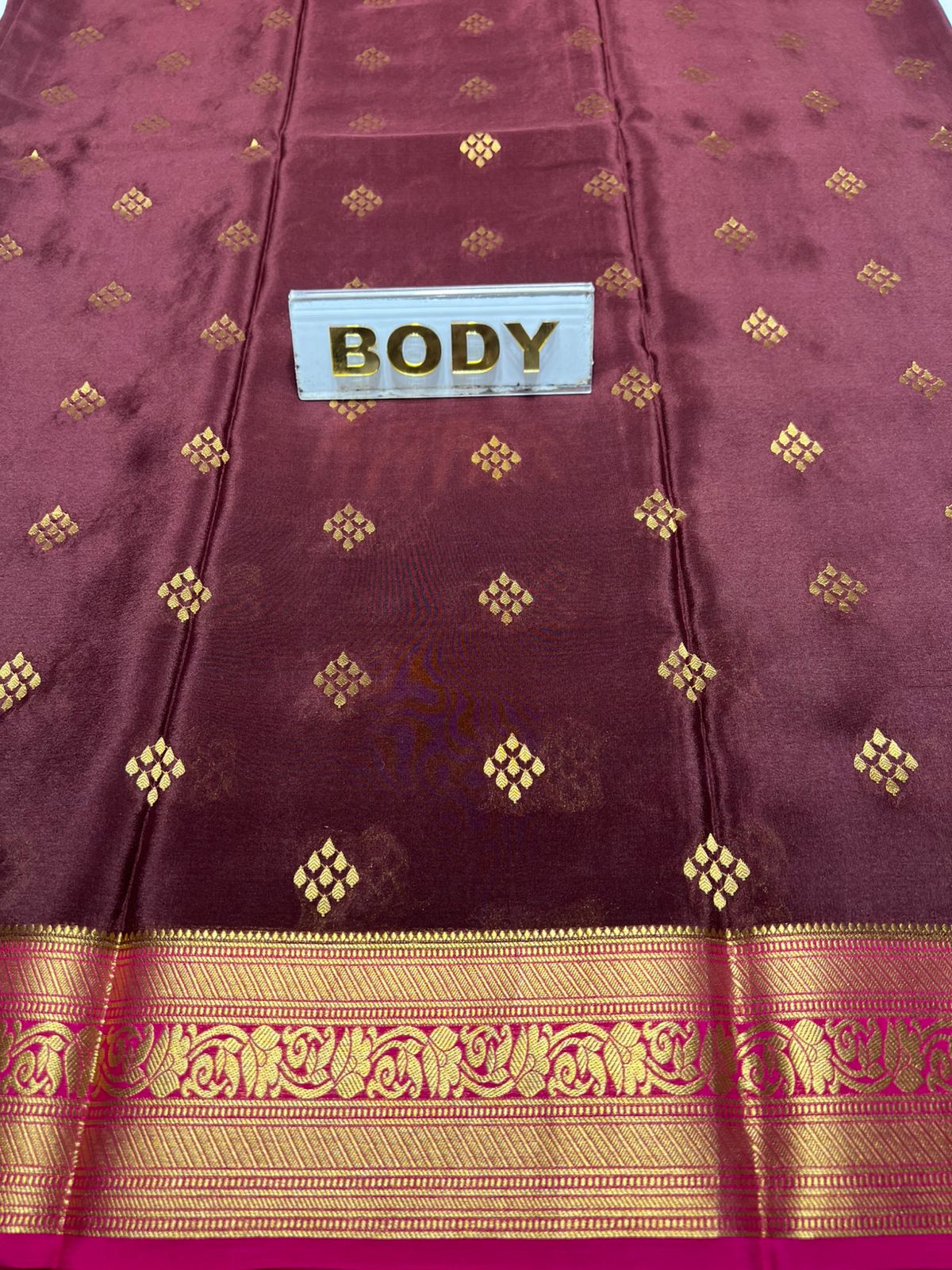 Pure Mysore Silk Saree.