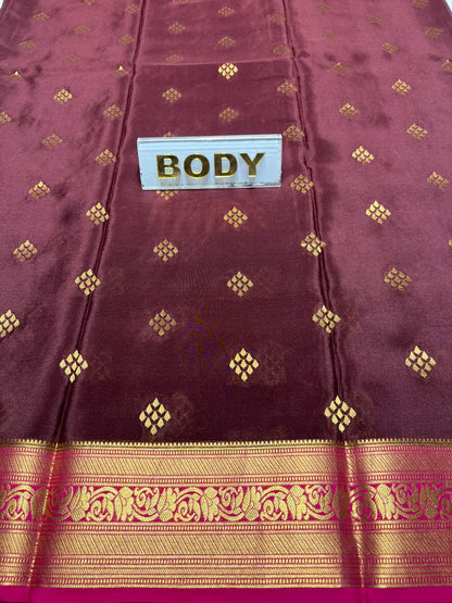 Pure Mysore Silk Saree.