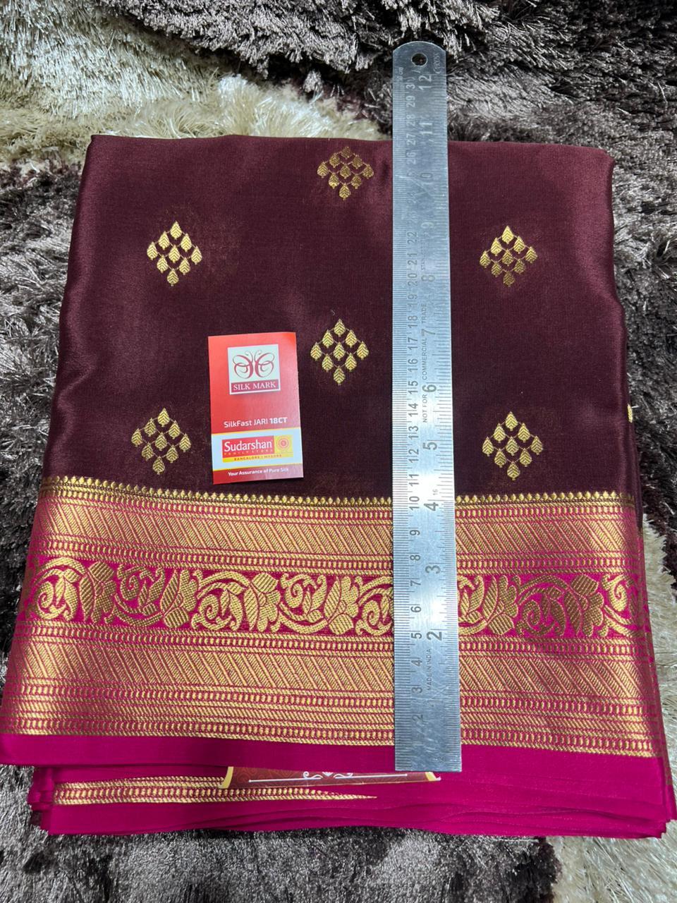 Pure Mysore Silk Saree.