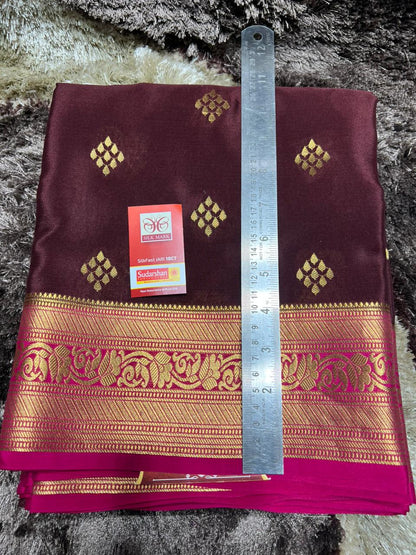 Pure Mysore Silk Saree.