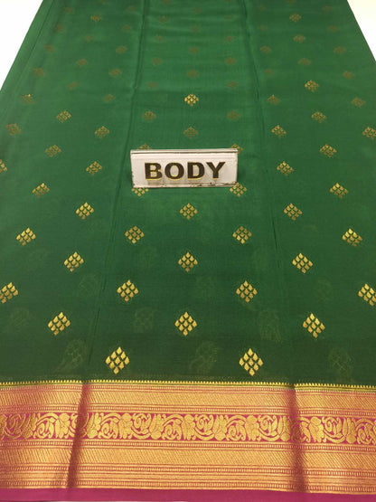Pure Mysore Silk Saree.