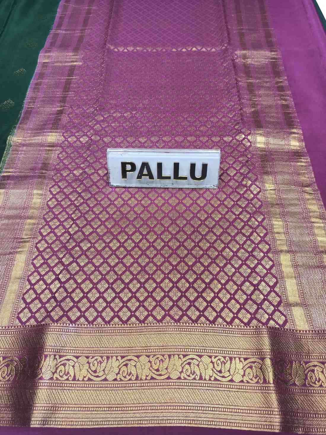 Pure Mysore Silk Saree.