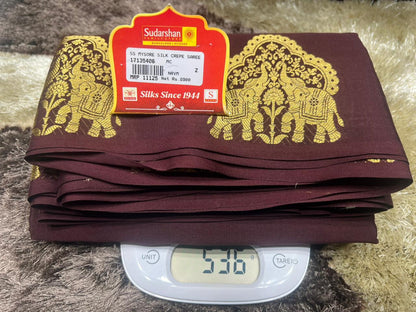 Pure Mysore Silk Saree.