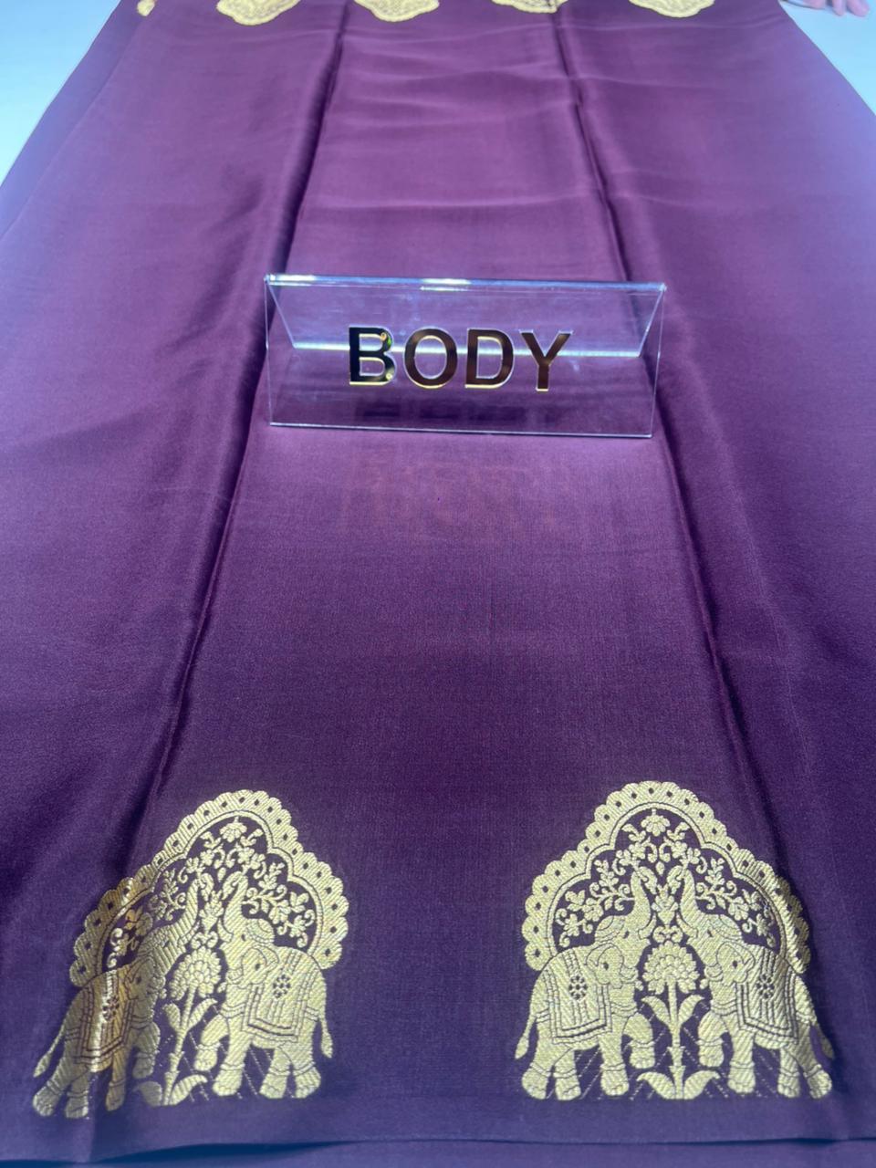 Pure Mysore Silk Saree.