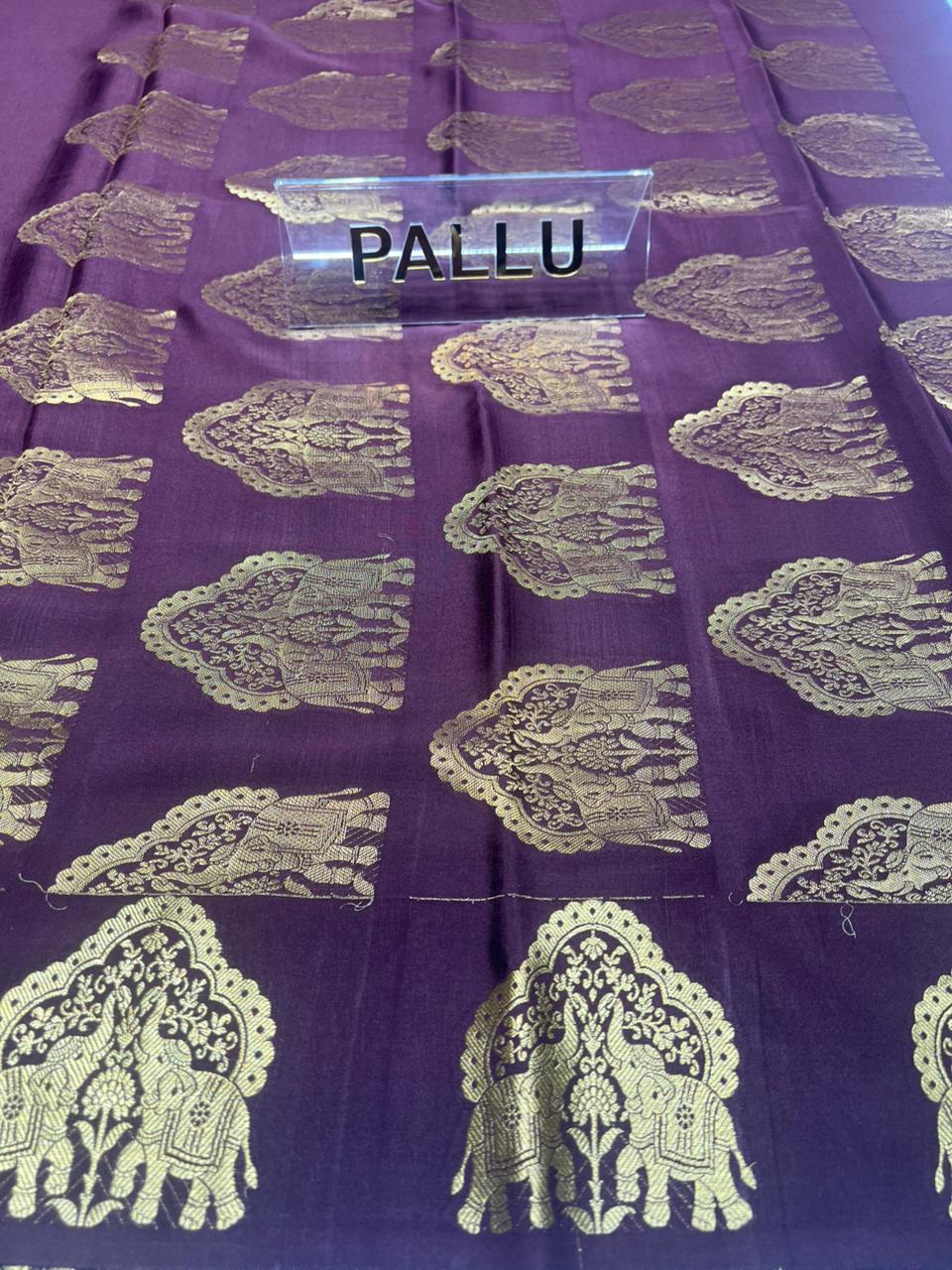 Pure Mysore Silk Saree.