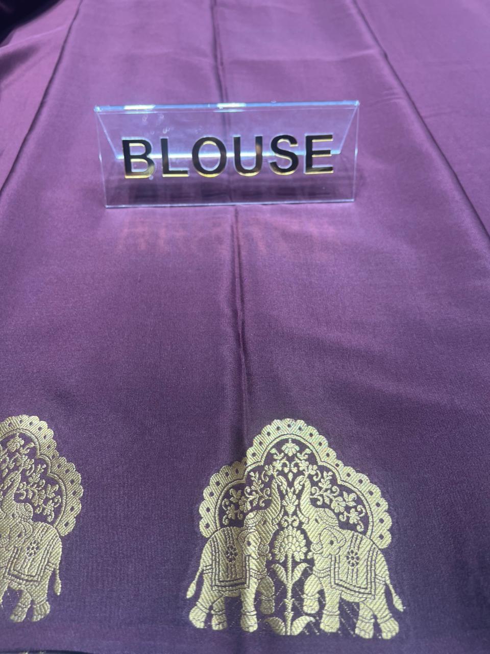 Pure Mysore Silk Saree.