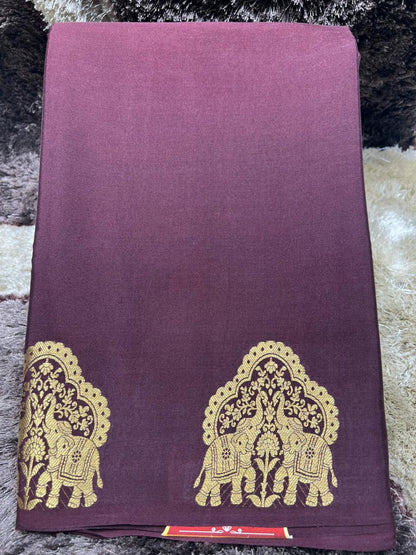 Pure Mysore Silk Saree.