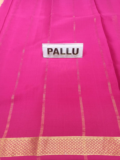 Pure Mysore Silk Saree.