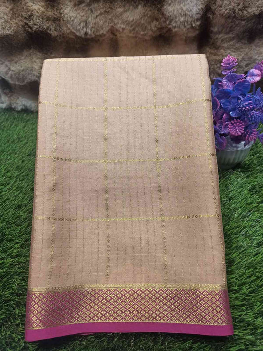 Pure Mysore Silk Saree.