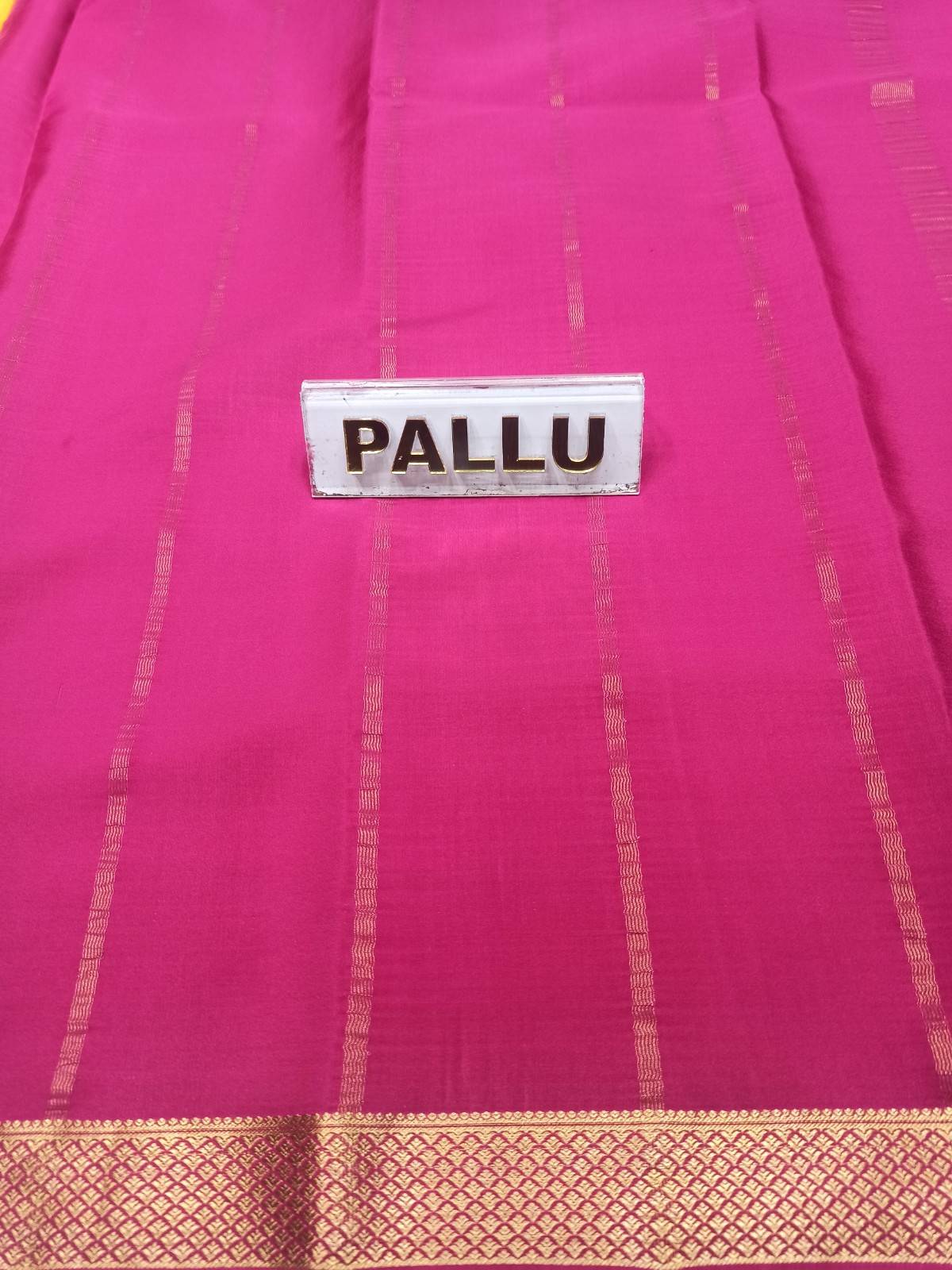 Pure Mysore Silk Saree.