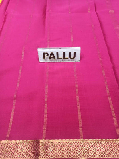 Pure Mysore Silk Saree.