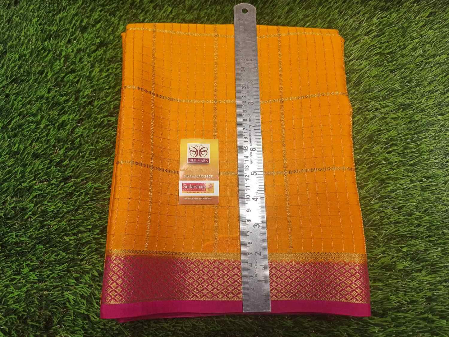 Pure Mysore Silk Saree.