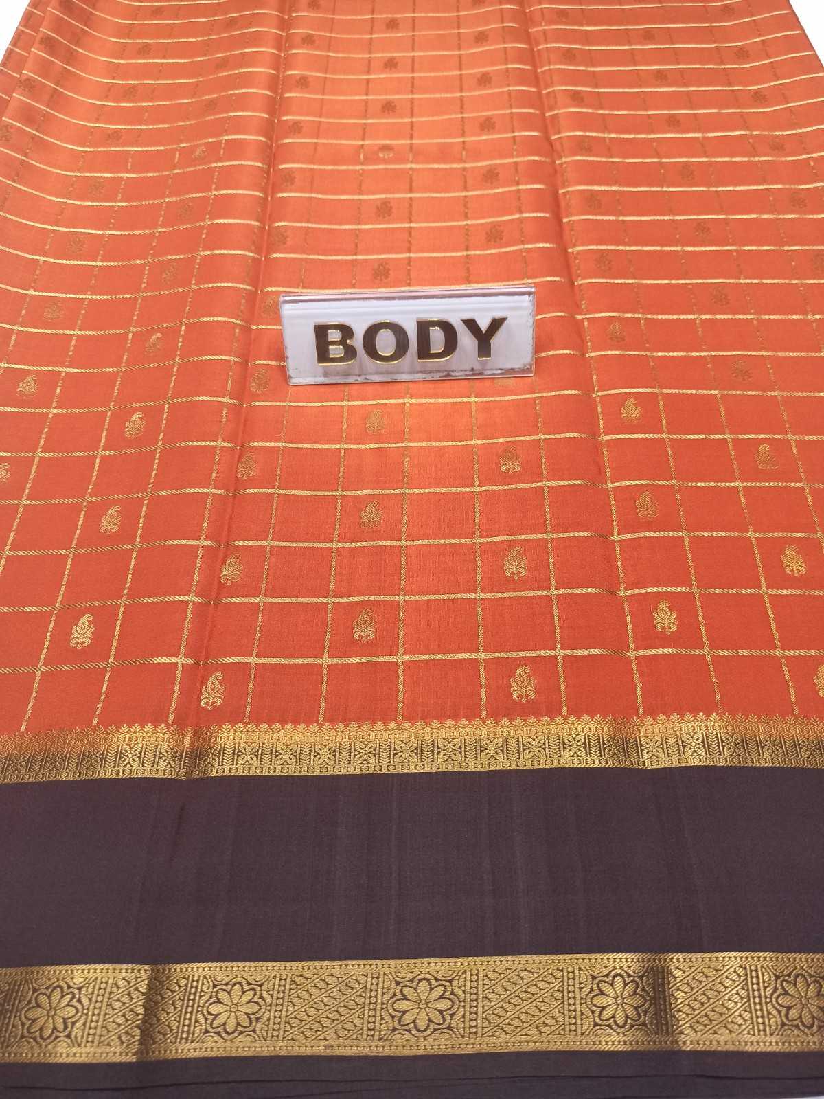 Pure Mysore Silk Saree.