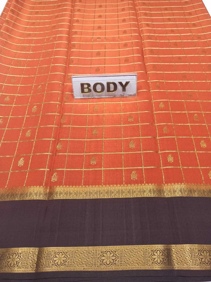 Pure Mysore Silk Saree.