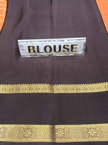 Pure Mysore Silk Saree.