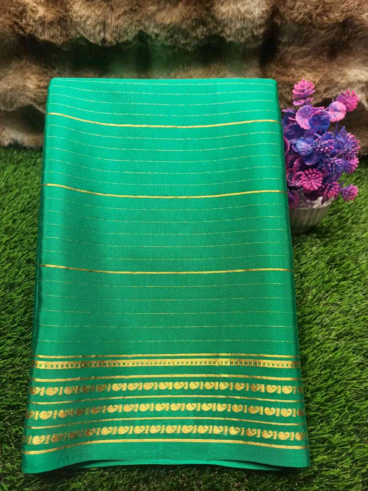 Pure Mysore Silk Saree.