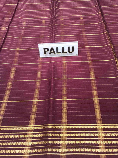 Pure Mysore Silk Saree.