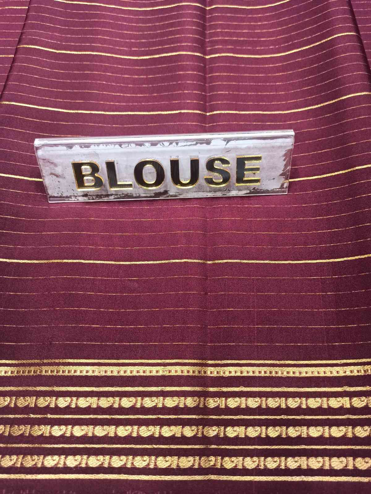Pure Mysore Silk Saree.