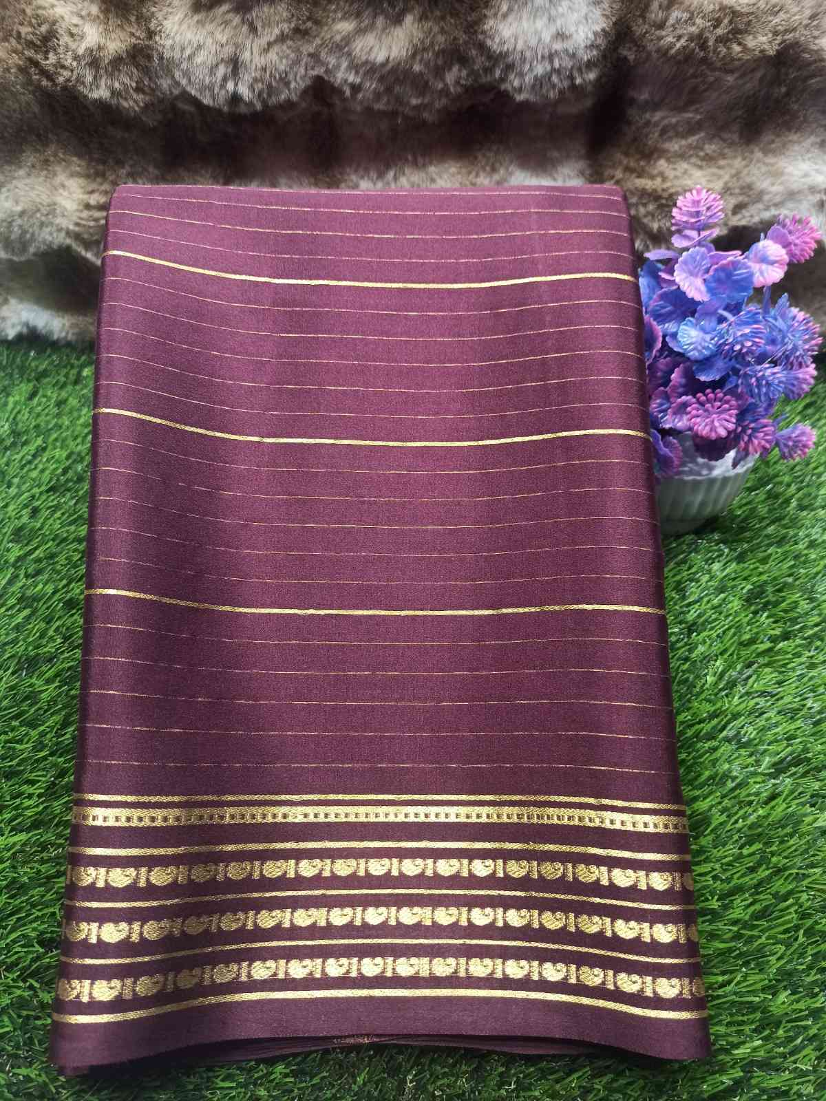 Pure Mysore Silk Saree.
