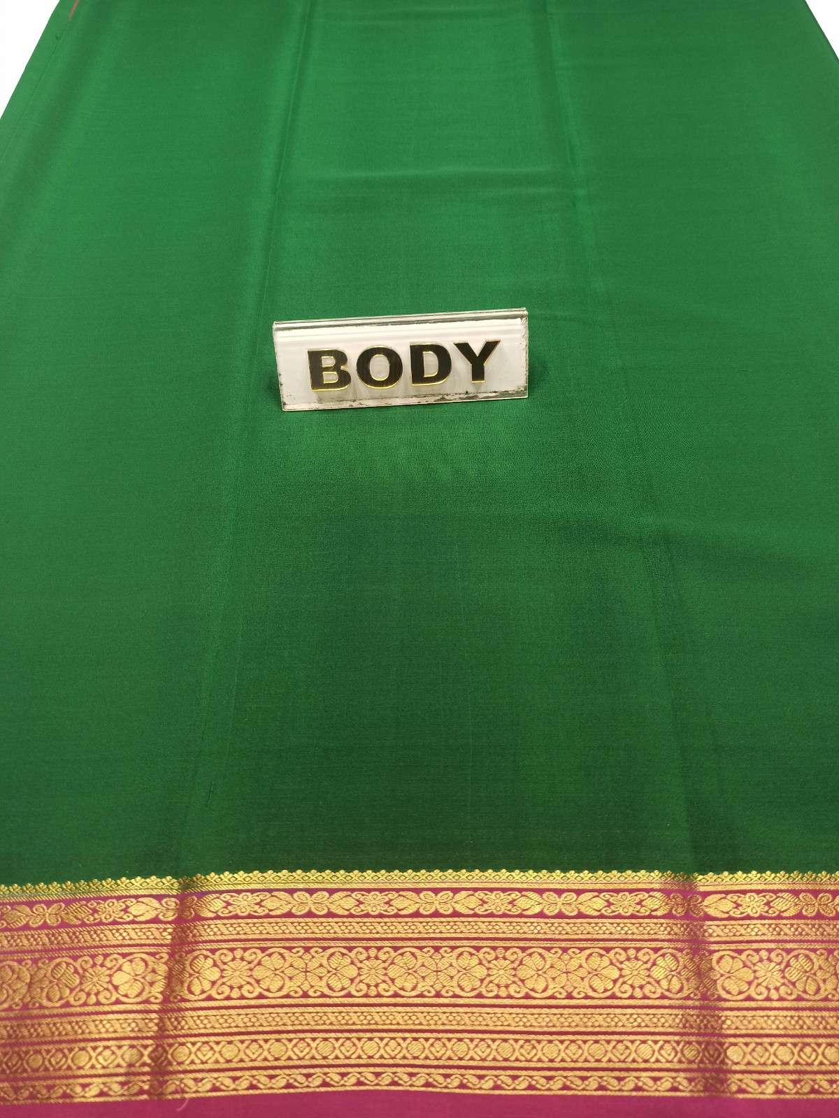 Pure Mysore Silk Saree.