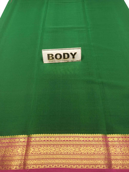 Pure Mysore Silk Saree.