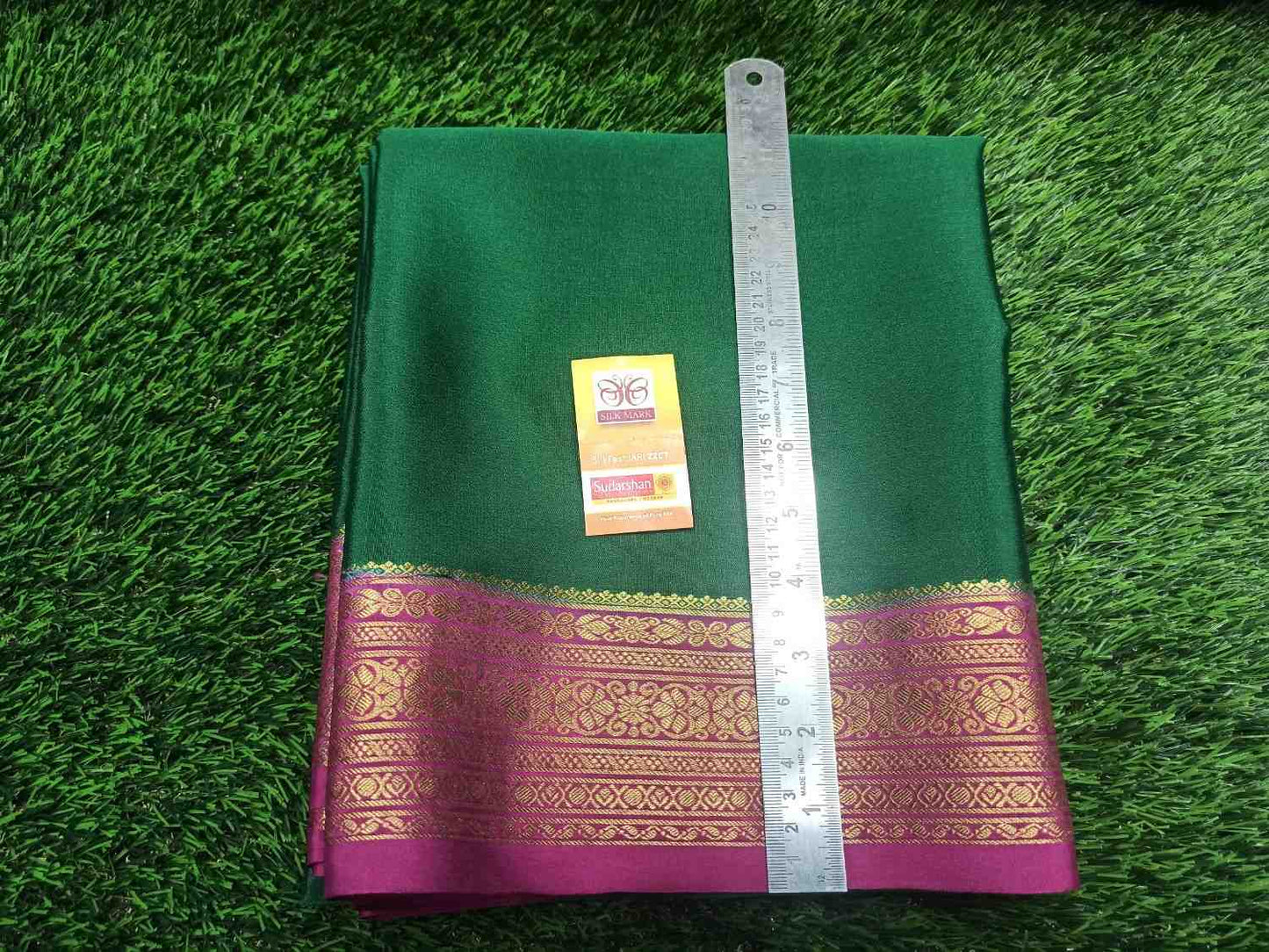 Pure Mysore Silk Saree.