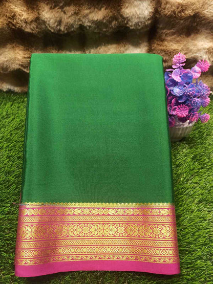 Pure Mysore Silk Saree.