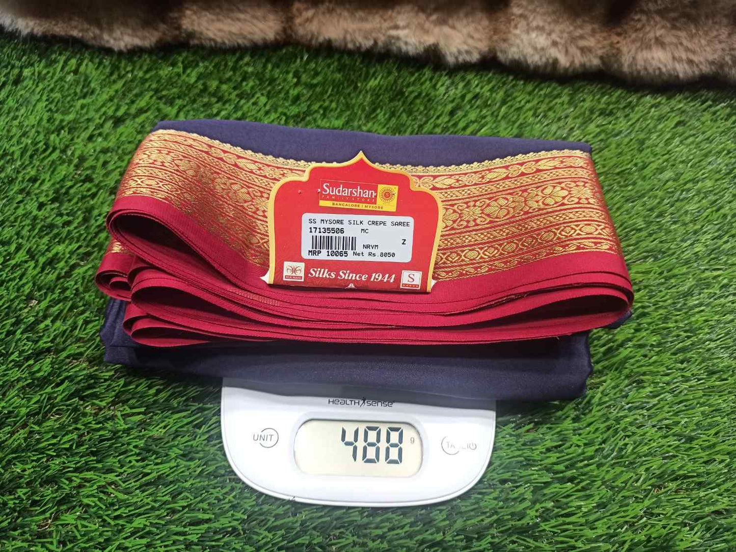 Pure Mysore Silk Saree.