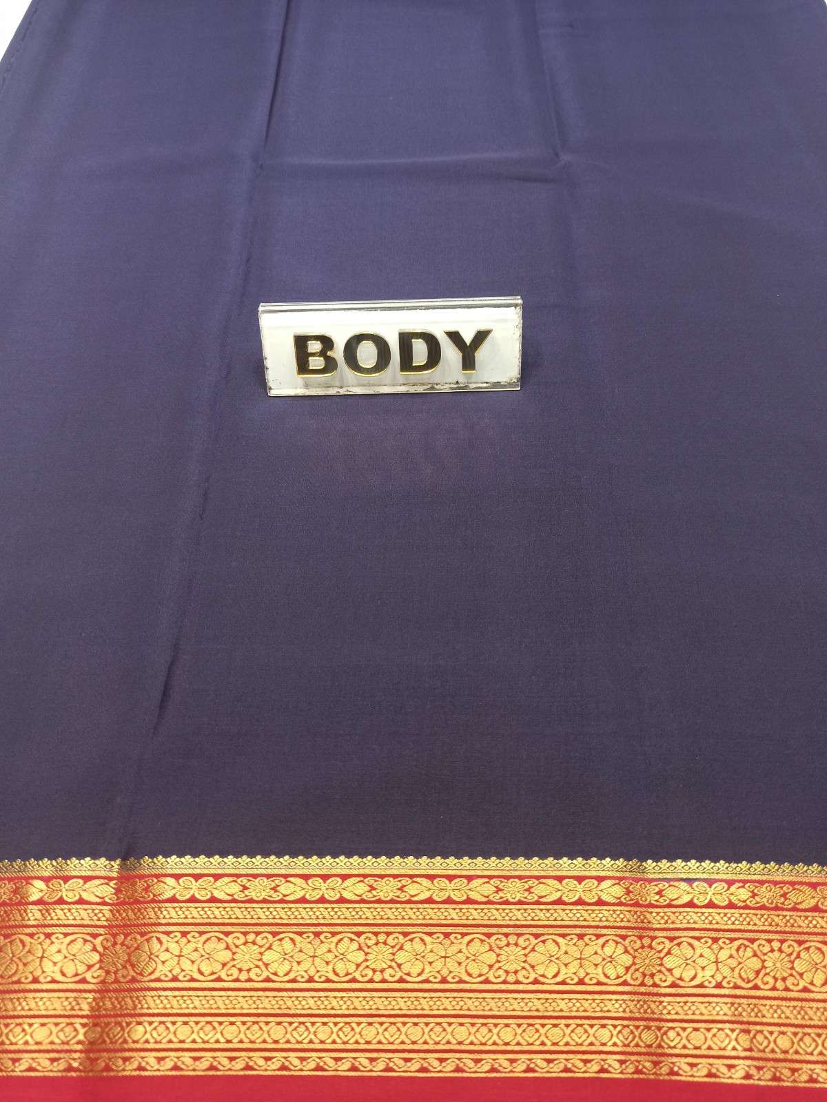 Pure Mysore Silk Saree.