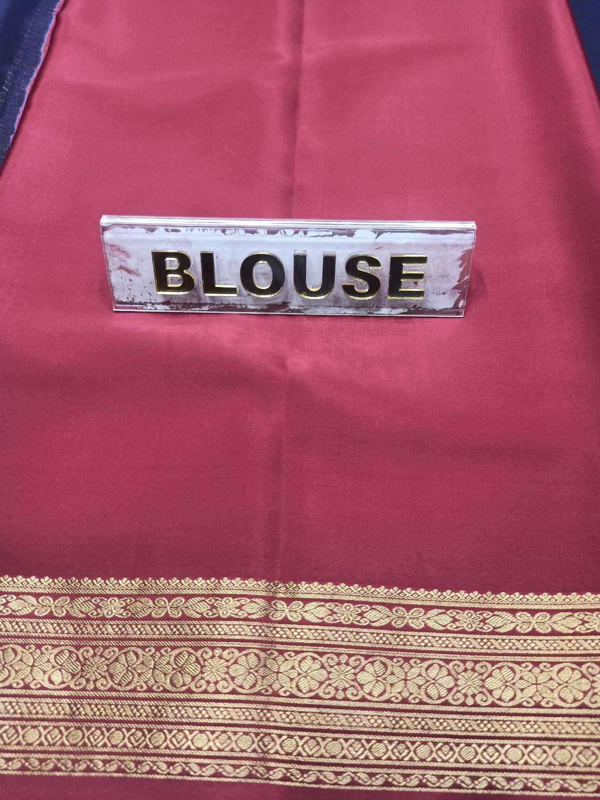 Pure Mysore Silk Saree.