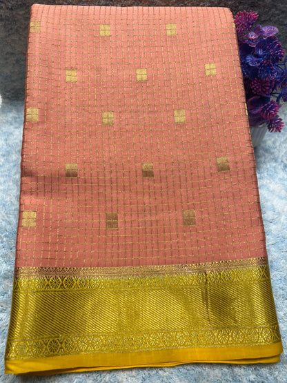 Pure Mysore Silk Saree.