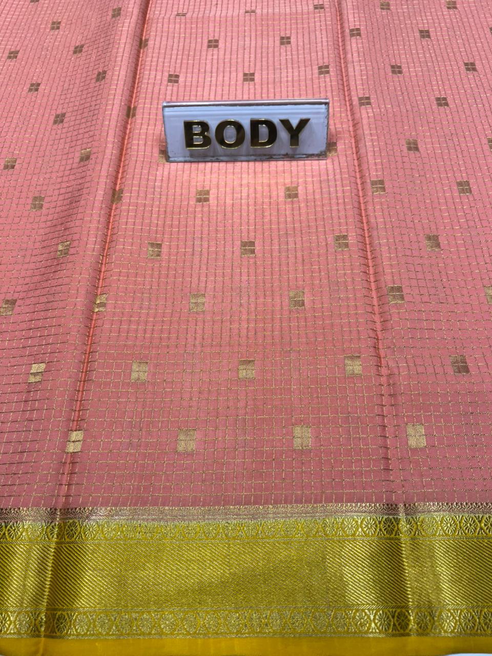 Pure Mysore Silk Saree.